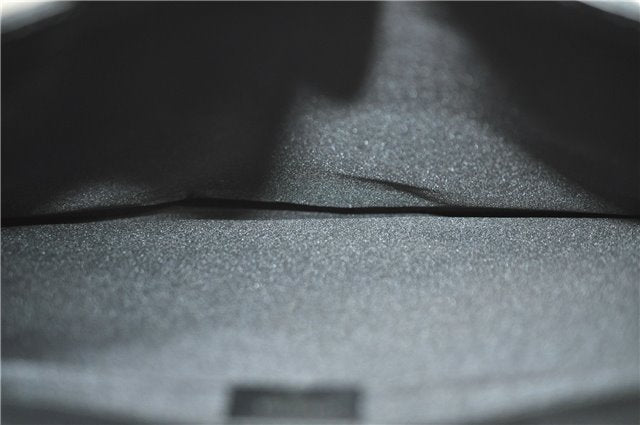 Authentic GUCCI Documents Case Purse GG Nylon Leather Black 1360C