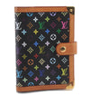 Louis Vuitton Monogram Multicolor Agenda PM Day Planner Cover R20895 Black 1361D