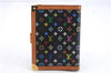 Louis Vuitton Monogram Multicolor Agenda PM Day Planner Cover R20895 Black 1361D