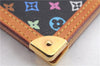 Louis Vuitton Monogram Multicolor Agenda PM Day Planner Cover R20895 Black 1361D