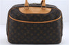 Authentic Louis Vuitton Monogram Deauville Hand Bag M47270 LV 1362D