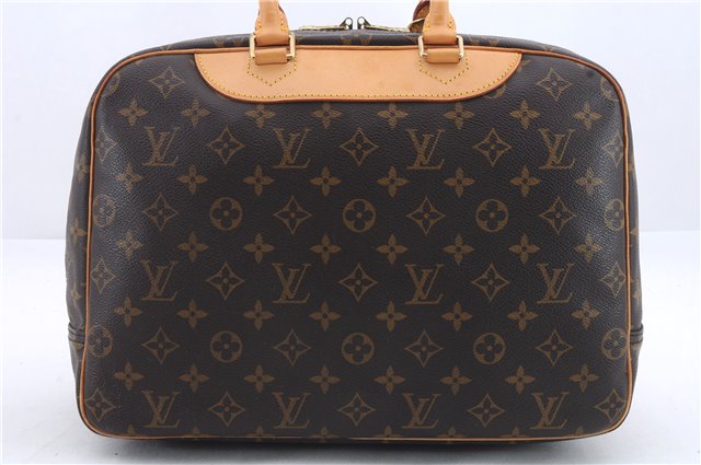 Authentic Louis Vuitton Monogram Deauville Hand Bag M47270 LV 1362D