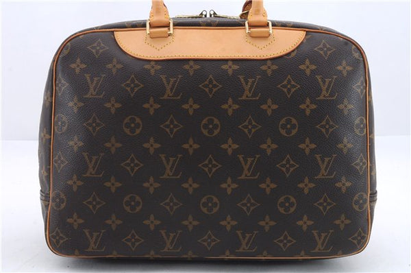 Authentic Louis Vuitton Monogram Deauville Hand Bag M47270 LV 1362D