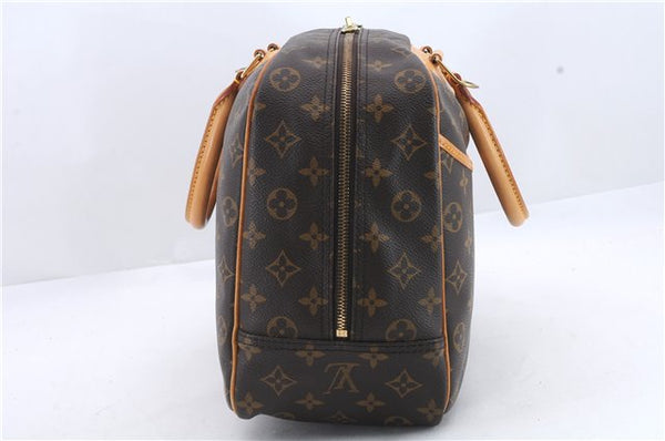 Authentic Louis Vuitton Monogram Deauville Hand Bag M47270 LV 1362D