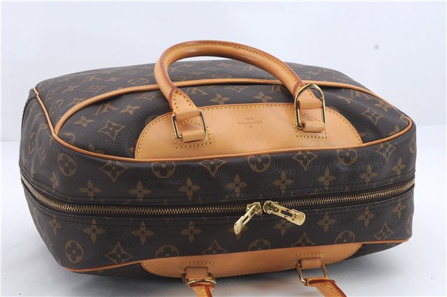 Authentic Louis Vuitton Monogram Deauville Hand Bag M47270 LV 1362D