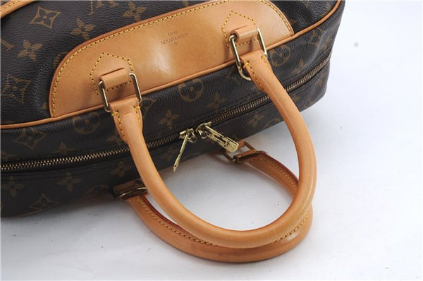 Authentic Louis Vuitton Monogram Deauville Hand Bag M47270 LV 1362D