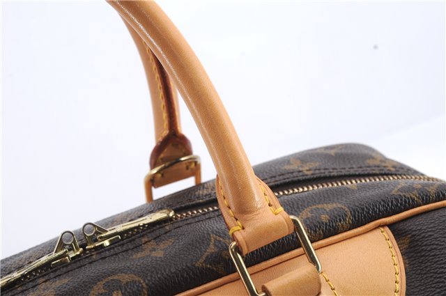 Authentic Louis Vuitton Monogram Deauville Hand Bag M47270 LV 1362D