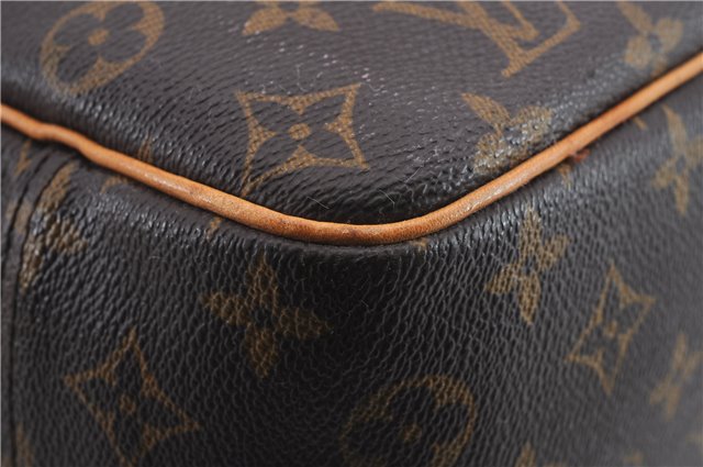 Authentic Louis Vuitton Monogram Deauville Hand Bag M47270 LV 1362D