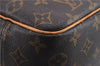 Authentic Louis Vuitton Monogram Deauville Hand Bag M47270 LV 1362D