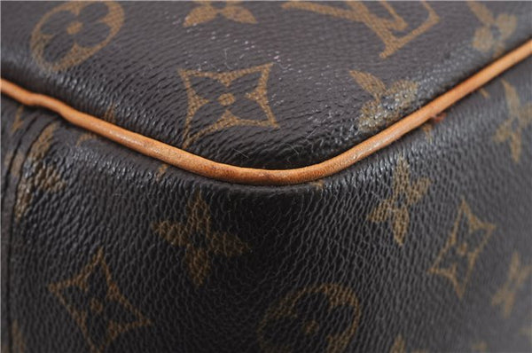 Authentic Louis Vuitton Monogram Deauville Hand Bag M47270 LV 1362D