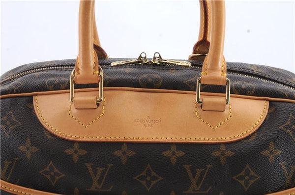 Authentic Louis Vuitton Monogram Deauville Hand Bag M47270 LV 1362D