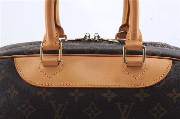 Authentic Louis Vuitton Monogram Deauville Hand Bag M47270 LV 1362D
