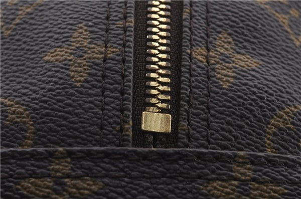 Authentic Louis Vuitton Monogram Deauville Hand Bag M47270 LV 1362D