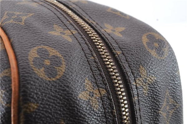 Authentic Louis Vuitton Monogram Deauville Hand Bag M47270 LV 1362D