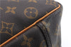 Authentic Louis Vuitton Monogram Deauville Hand Bag M47270 LV 1362D