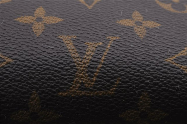 Authentic Louis Vuitton Monogram Deauville Hand Bag M47270 LV 1362D