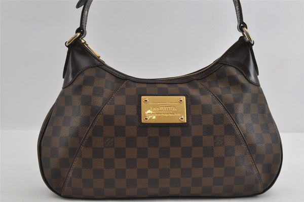 Authentic Louis Vuitton Damier Thames GM Shoulder Hand Bag N48181 LV 1362I