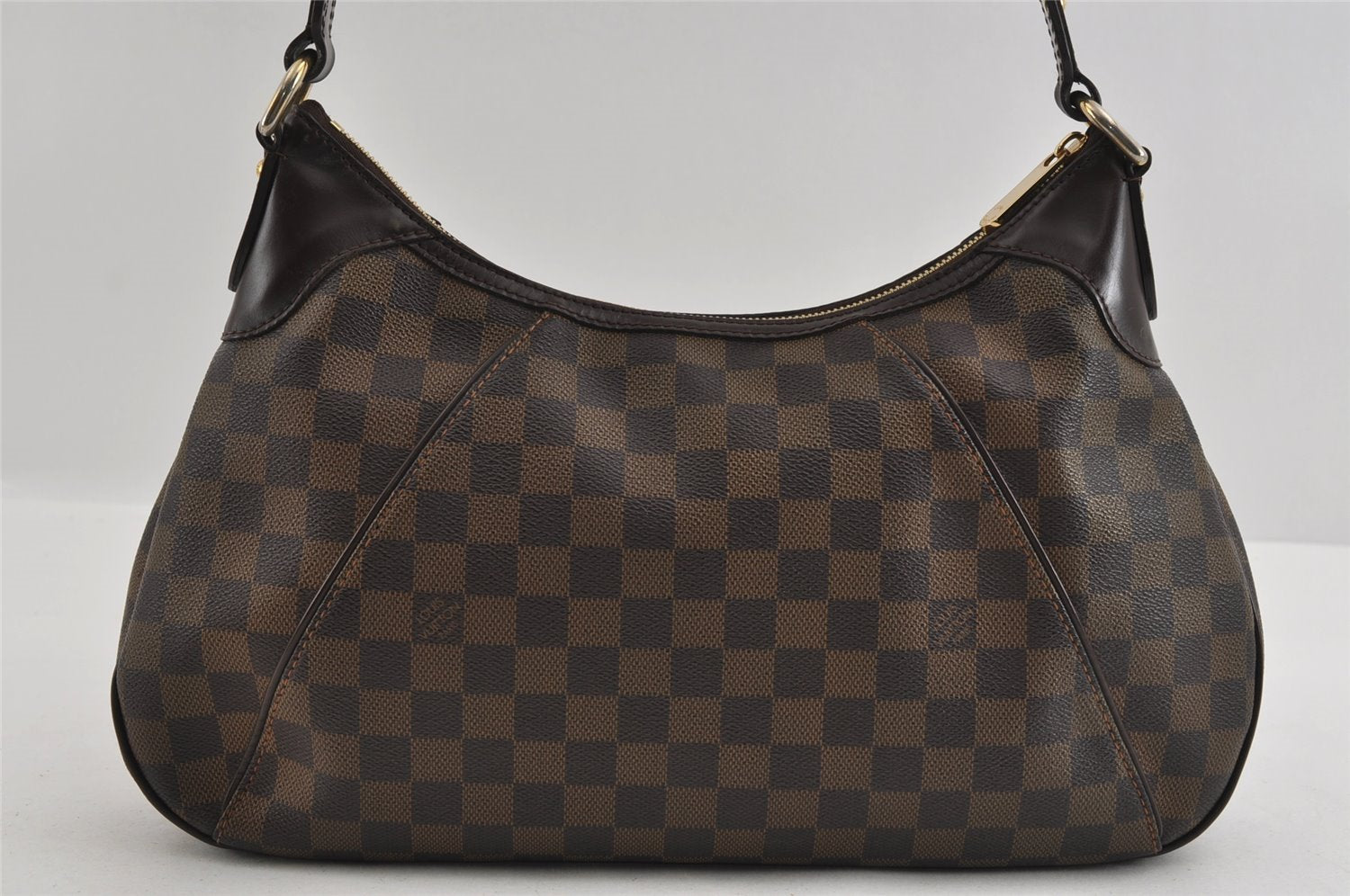 Authentic Louis Vuitton Damier Thames GM Shoulder Hand Bag N48181 LV 1362I