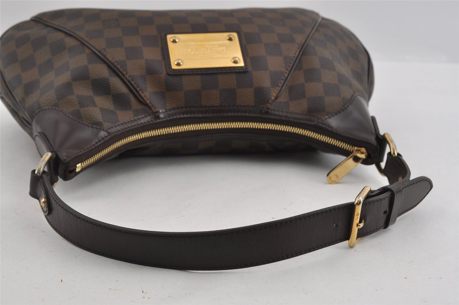 Authentic Louis Vuitton Damier Thames GM Shoulder Hand Bag N48181 LV 1362I