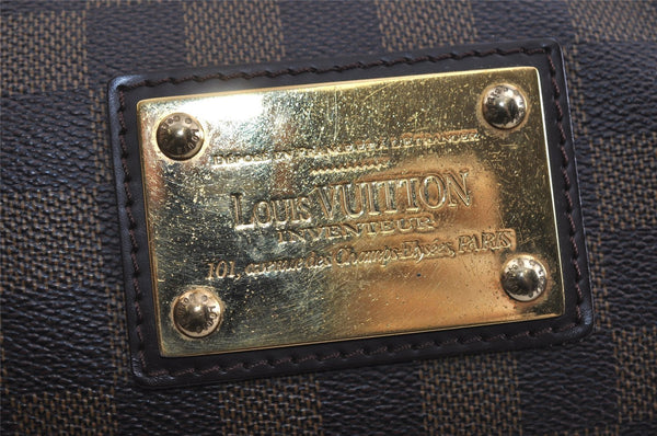 Authentic Louis Vuitton Damier Thames GM Shoulder Hand Bag N48181 LV 1362I