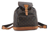 Authentic Louis Vuitton Monogram Montsouris GM Backpack M51135 LV 1364D