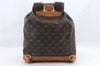 Authentic Louis Vuitton Monogram Montsouris GM Backpack M51135 LV 1364D