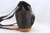 Authentic Louis Vuitton Monogram Montsouris GM Backpack M51135 LV 1364D