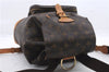 Authentic Louis Vuitton Monogram Montsouris GM Backpack M51135 LV 1364D