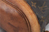 Authentic Louis Vuitton Monogram Montsouris GM Backpack M51135 LV 1364D