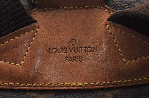 Authentic Louis Vuitton Monogram Montsouris GM Backpack M51135 LV 1364D