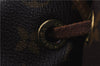 Authentic Louis Vuitton Monogram Montsouris GM Backpack M51135 LV 1364D