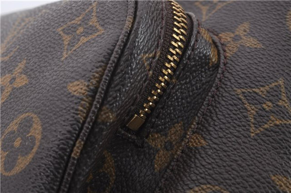 Authentic Louis Vuitton Monogram Montsouris GM Backpack M51135 LV 1364D