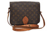 Authentic Louis Vuitton Monogram Cartouchiere GM Shoulder Bag M51252 LV 1364E