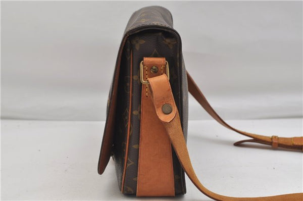 Authentic Louis Vuitton Monogram Cartouchiere GM Shoulder Bag M51252 LV 1364E