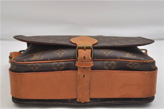 Authentic Louis Vuitton Monogram Cartouchiere GM Shoulder Bag M51252 LV 1364E
