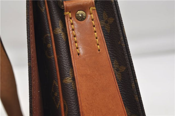 Authentic Louis Vuitton Monogram Cartouchiere GM Shoulder Bag M51252 LV 1364E