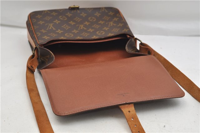 Authentic Louis Vuitton Monogram Cartouchiere GM Shoulder Bag M51252 LV 1364E