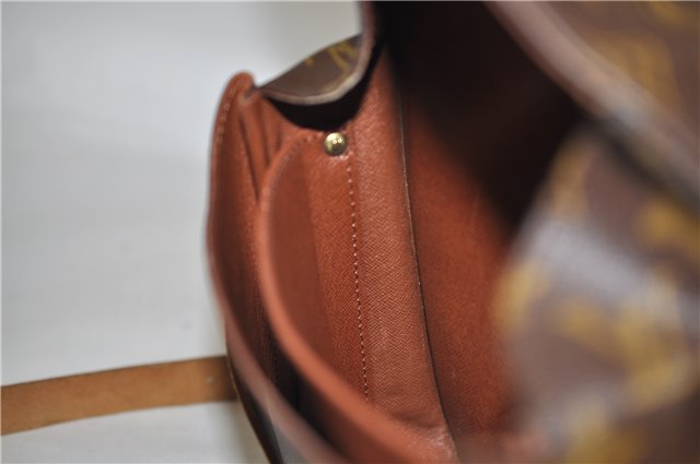 Authentic Louis Vuitton Monogram Cartouchiere GM Shoulder Bag M51252 LV 1364E