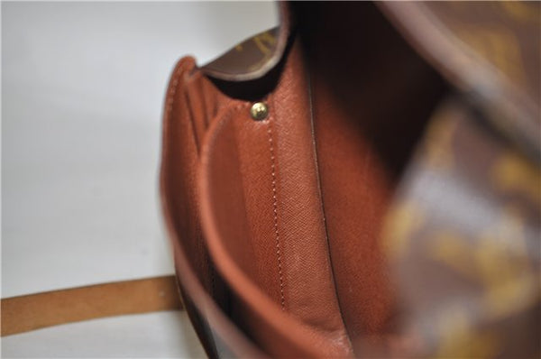 Authentic Louis Vuitton Monogram Cartouchiere GM Shoulder Bag M51252 LV 1364E