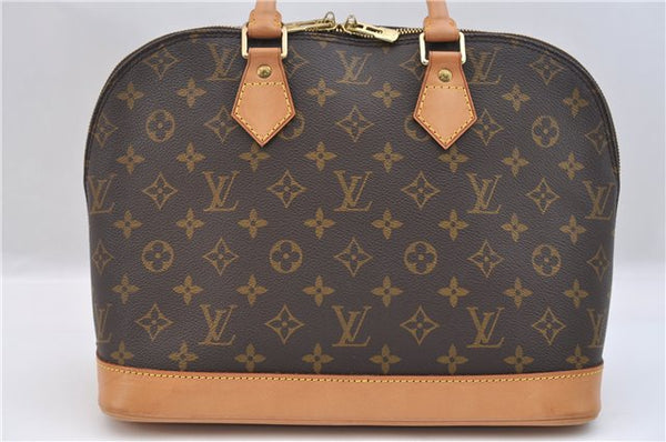 Authentic Louis Vuitton Monogram Alma Hand Bag Purse M51130 LV 1364F