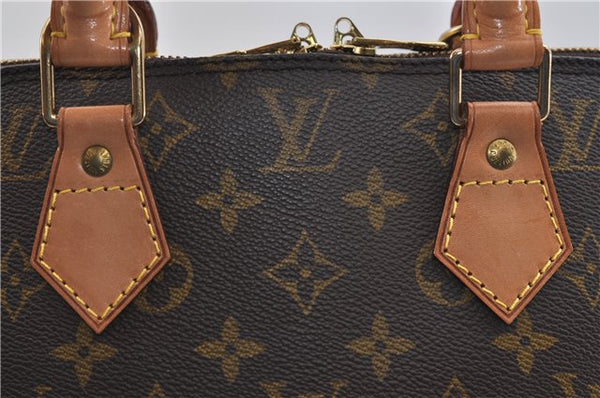 Authentic Louis Vuitton Monogram Alma Hand Bag Purse M51130 LV 1364F