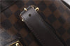 Authentic Louis Vuitton Damier Hampstead MM Shoulder Tote Bag N51204 LV 1365D