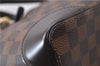 Authentic Louis Vuitton Damier Hampstead MM Shoulder Tote Bag N51204 LV 1365D