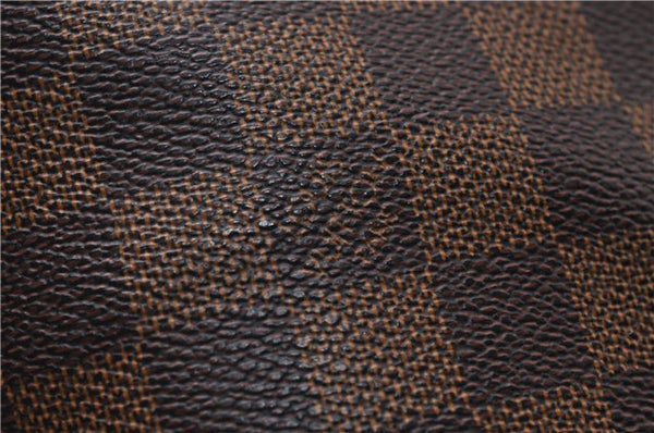 Authentic Louis Vuitton Damier Hampstead MM Shoulder Tote Bag N51204 LV 1365D
