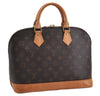 Authentic Louis Vuitton Monogram Alma Hand Bag Purse M51130 LV 1365F