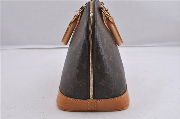 Authentic Louis Vuitton Monogram Alma Hand Bag Purse M51130 LV 1365F