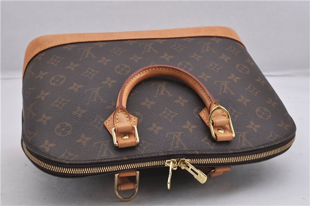 Authentic Louis Vuitton Monogram Alma Hand Bag Purse M51130 LV 1365F