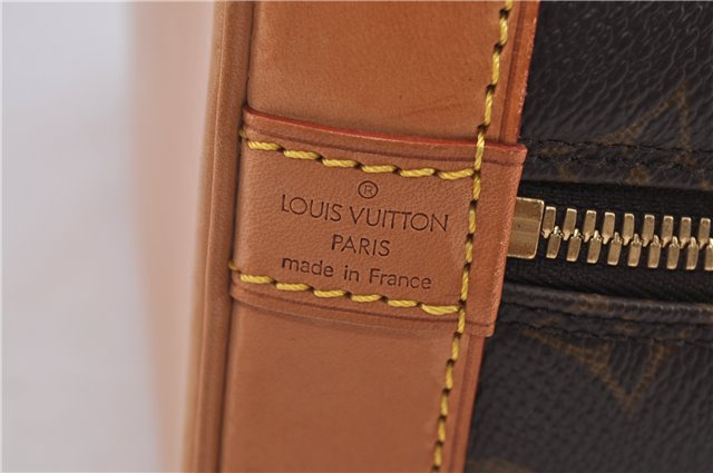 Authentic Louis Vuitton Monogram Alma Hand Bag Purse M51130 LV 1365F