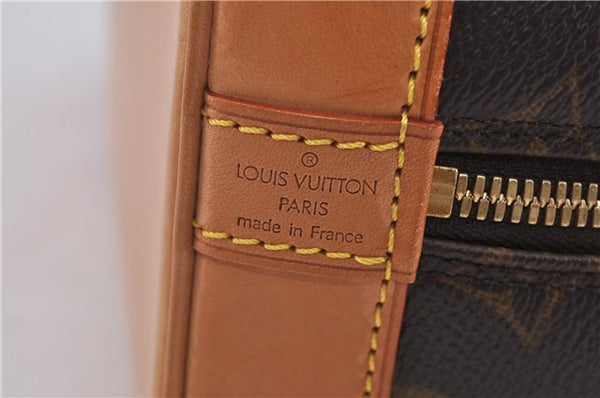 Authentic Louis Vuitton Monogram Alma Hand Bag Purse M51130 LV 1365F