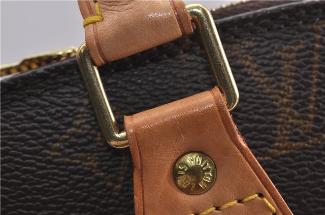 Authentic Louis Vuitton Monogram Alma Hand Bag Purse M51130 LV 1365F